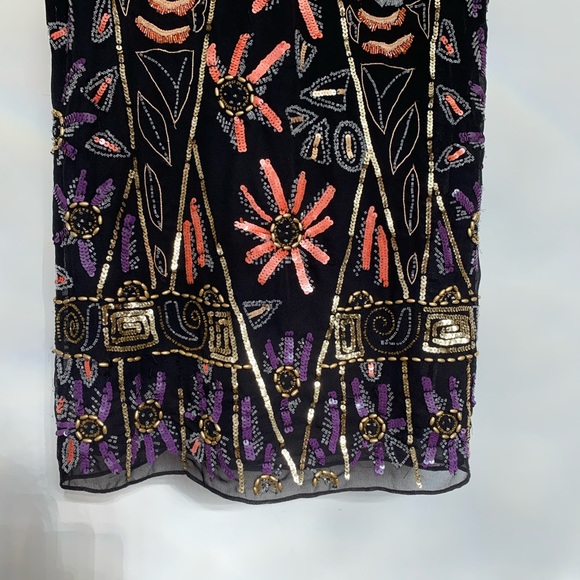 SOLD // Free People // Sequin Shift Dress // Small - Picture 5 of 8